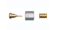 Фитинг прямой для термопластовой капиллярной трубки (фитинг, гайка F1/4 SAE, одна обжимная муфта) WIGAM