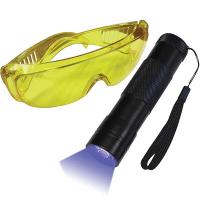 UV набор Mastercool 53513-UV (фонарик + очки) для поиска утечек хладагентов