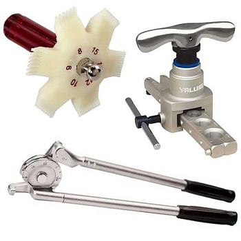 Ручной насос для заправки маслом холодильной системы выход 1/4" и 3/8"SAE